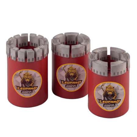 Wireline coring bits - diamond bits Leopard